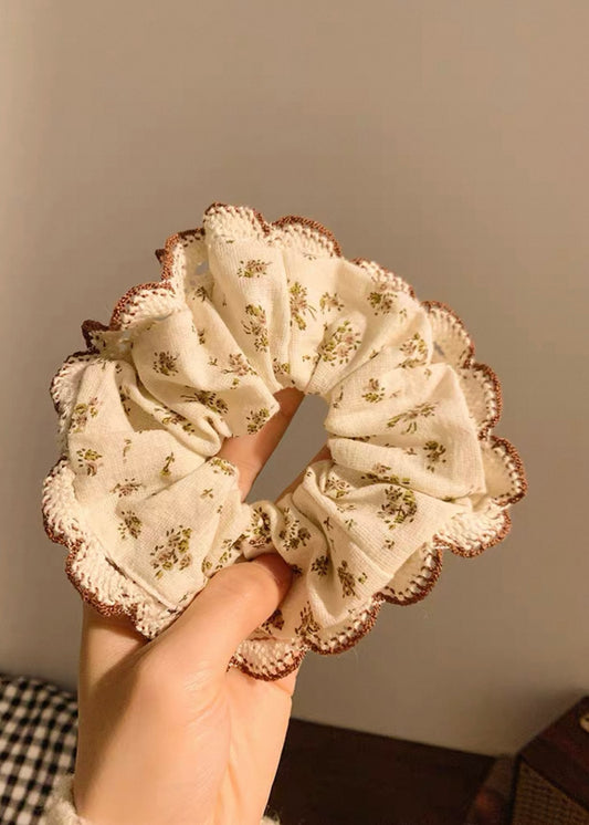 Floral Hair Scrunchie