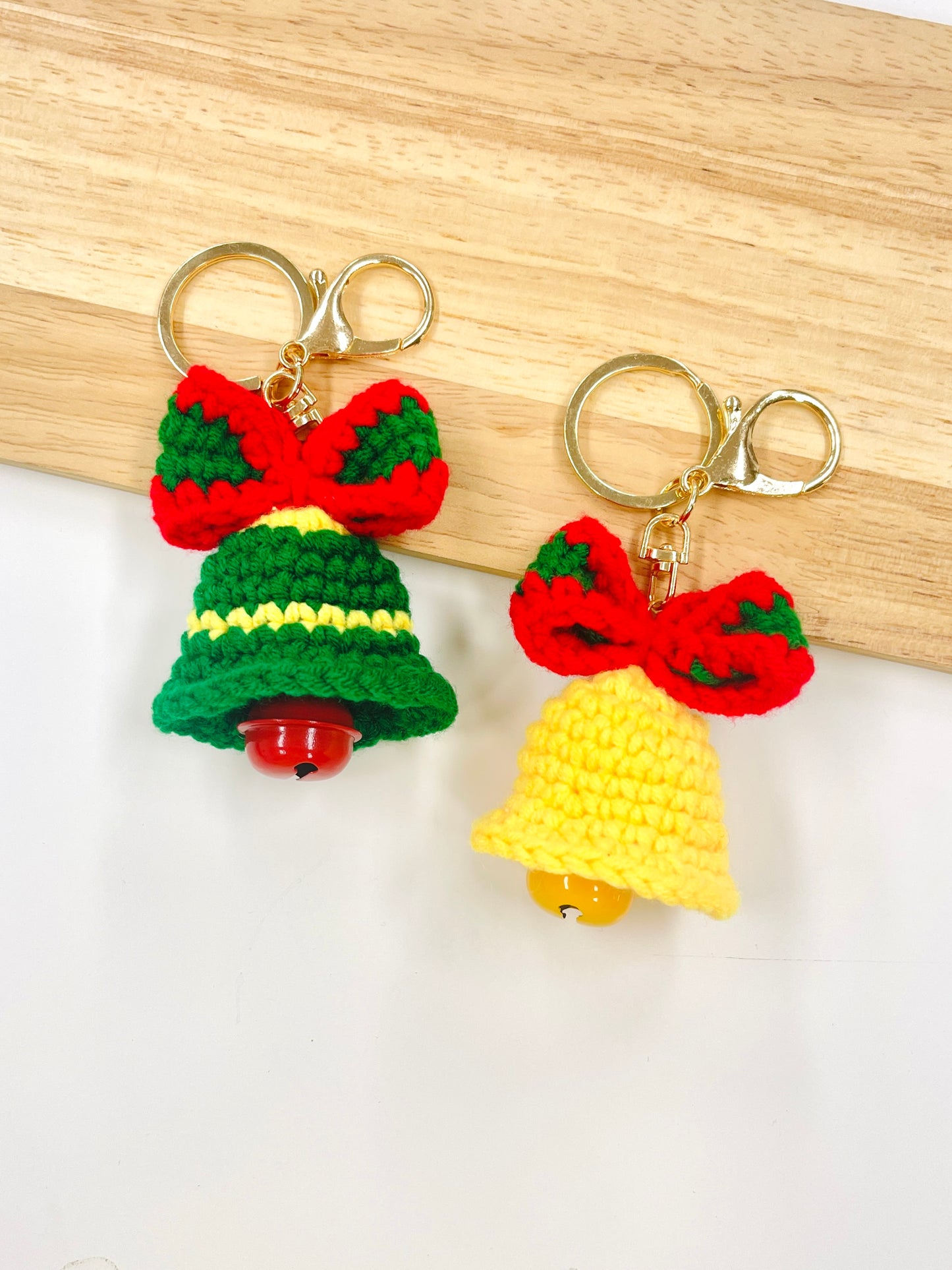 Pit a Pat Handmade Christmas Keychain