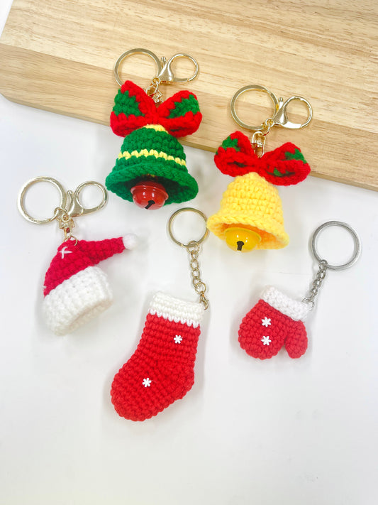 Pit a Pat Handmade Christmas Keychain
