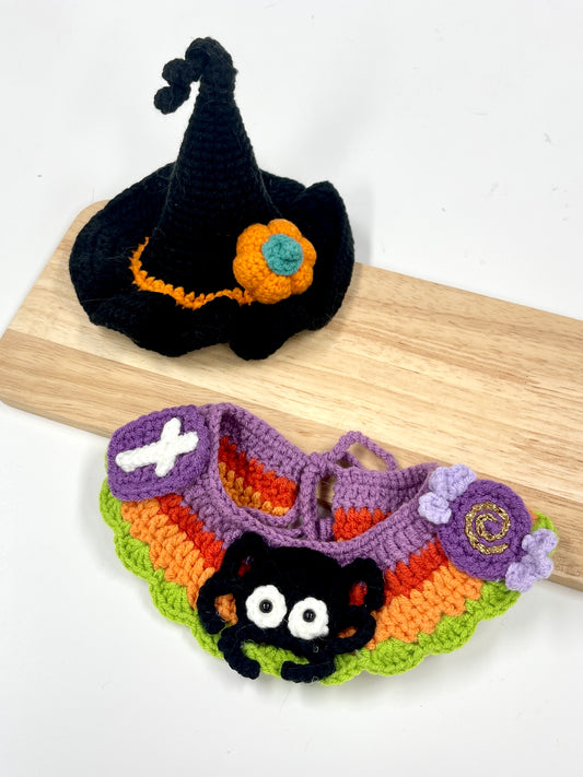 Pit a Pat Handmade Halloween Pet Set