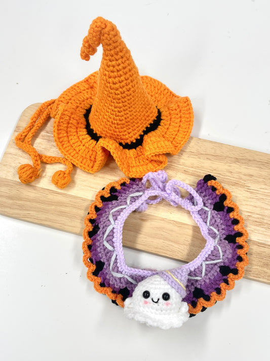 Pit a Pat Handmade Halloween Pet Set