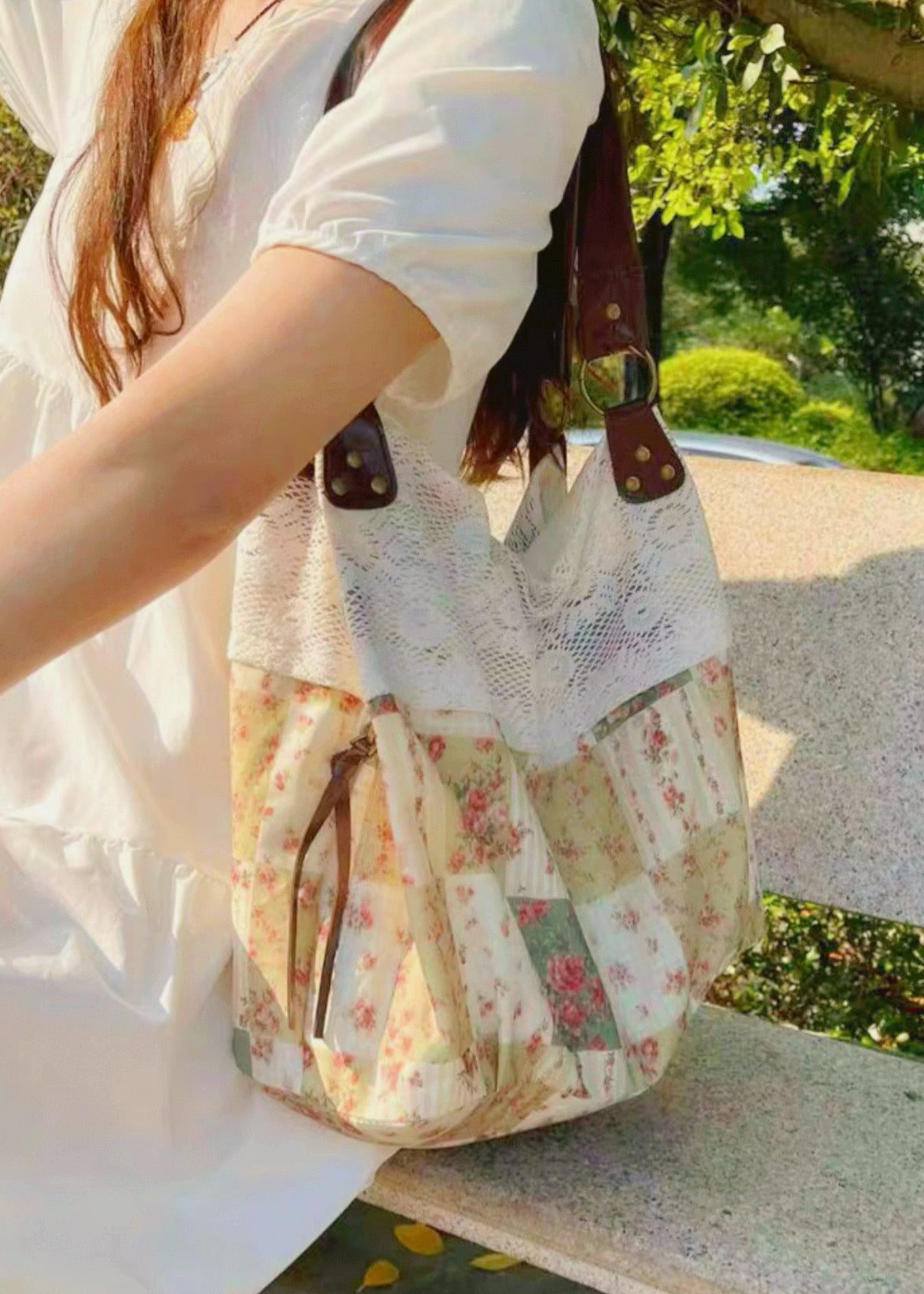 Cottage Patchwork Shoulder Bag