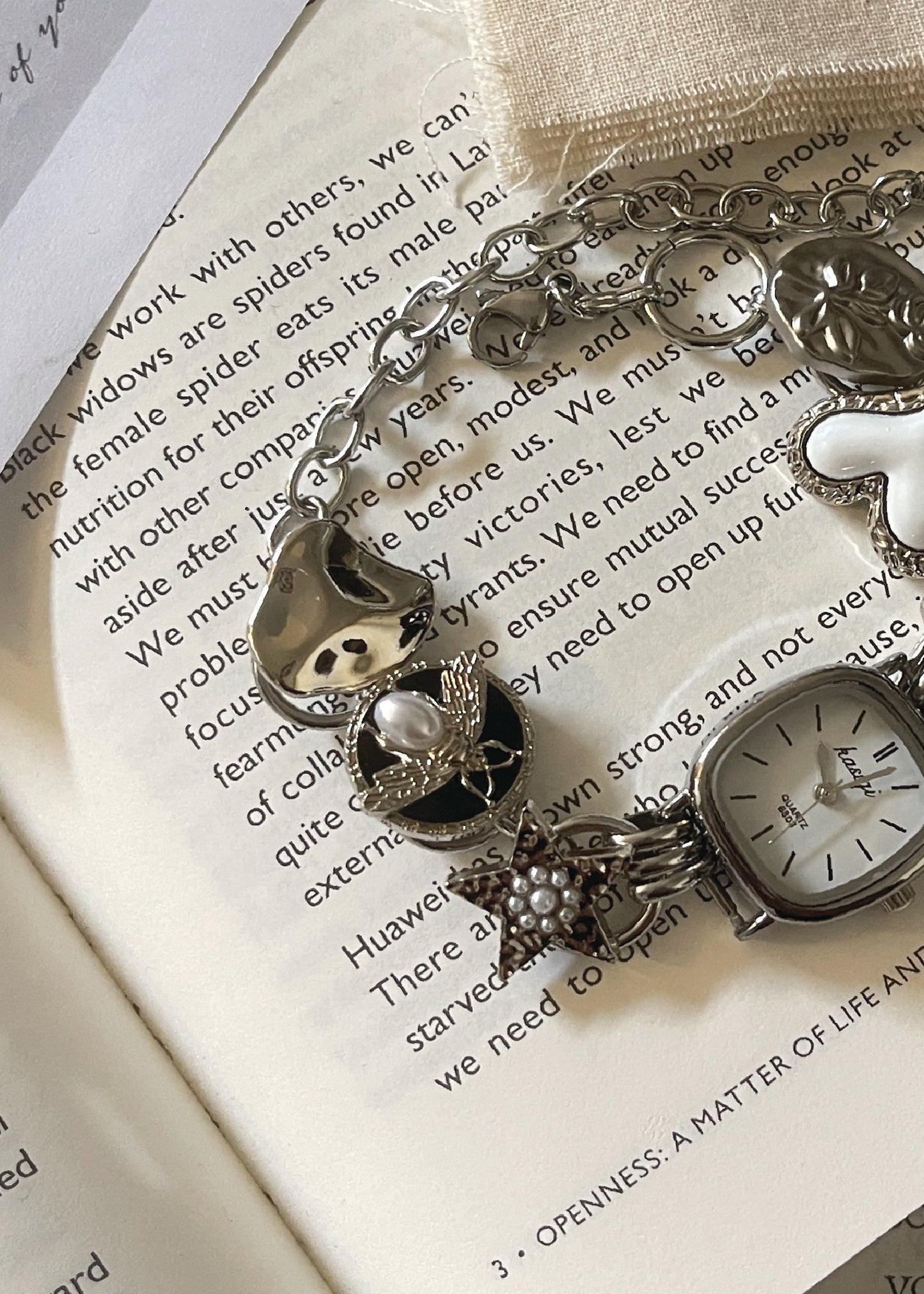 Pit a Pat Remake Vintage Watch Bracelet