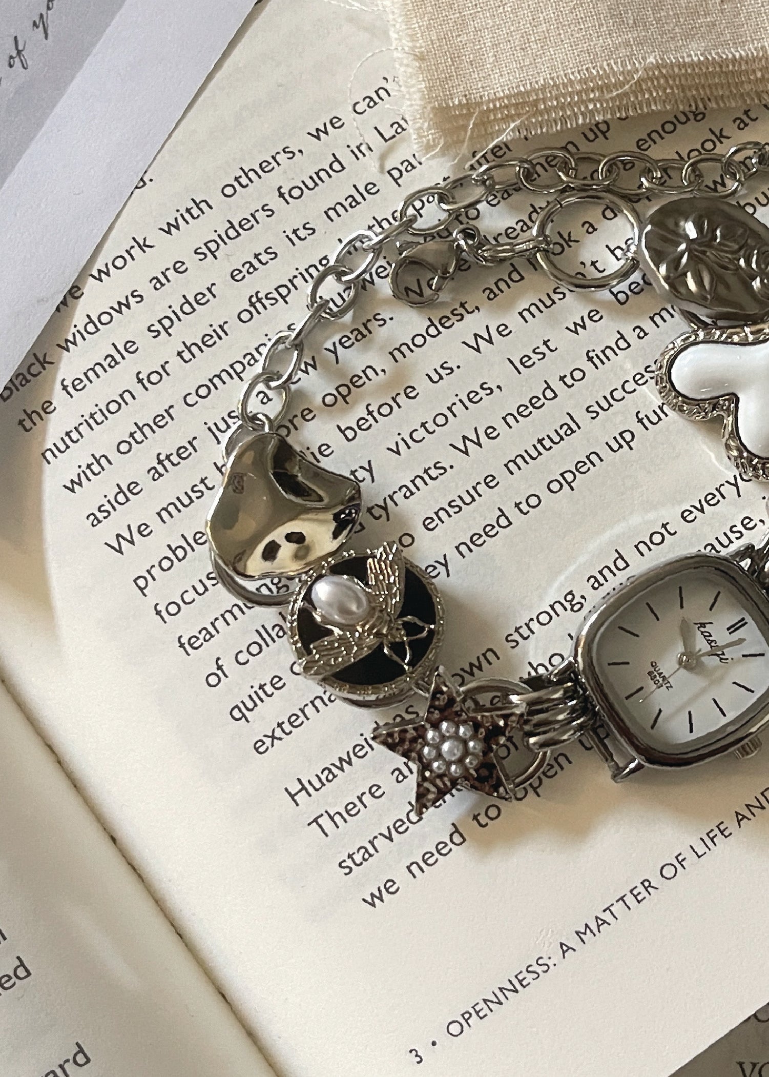 Pit a Pat Remake Vintage Watch Bracelet