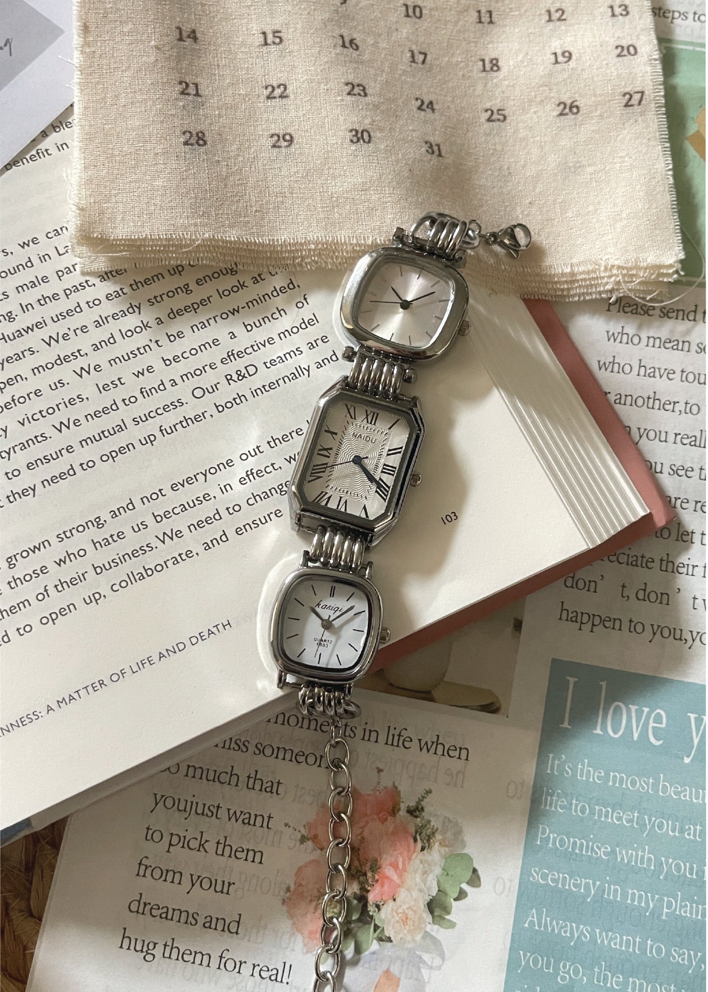 Pit a Pat Remake Vintage Watches Bracelet