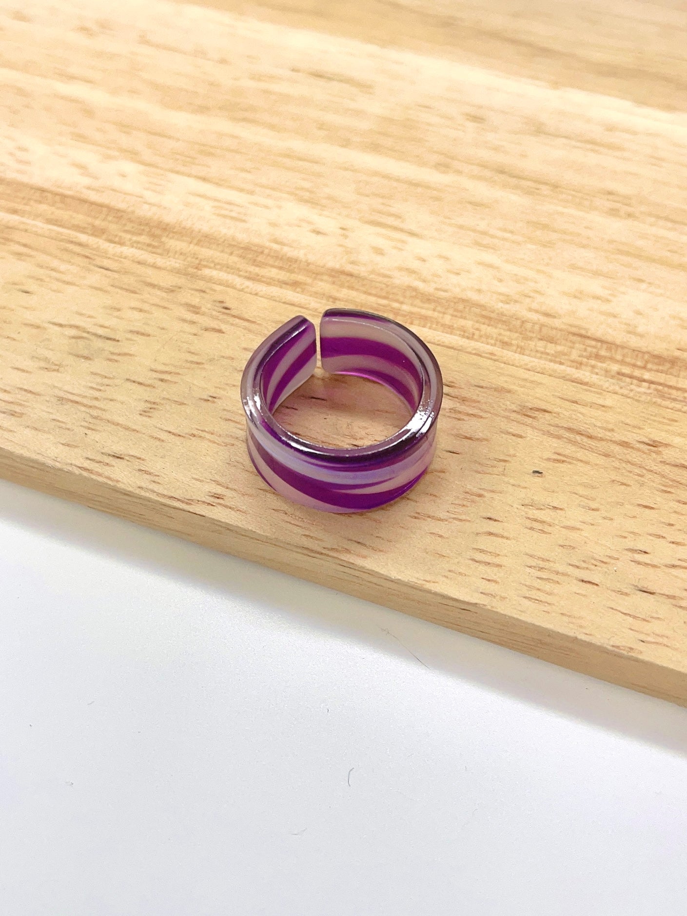 Statement Purple Ring