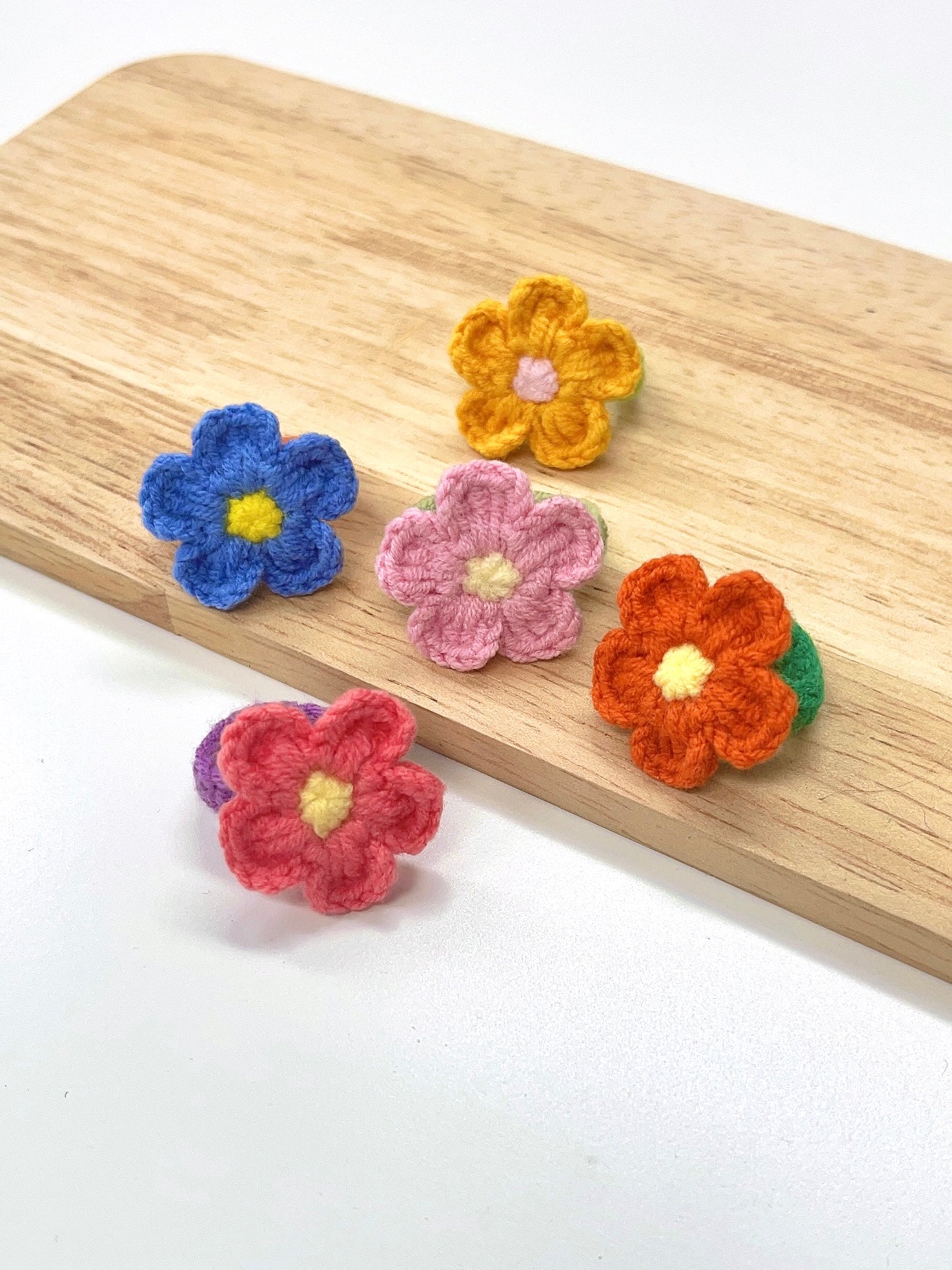 Crochet Flower Ring