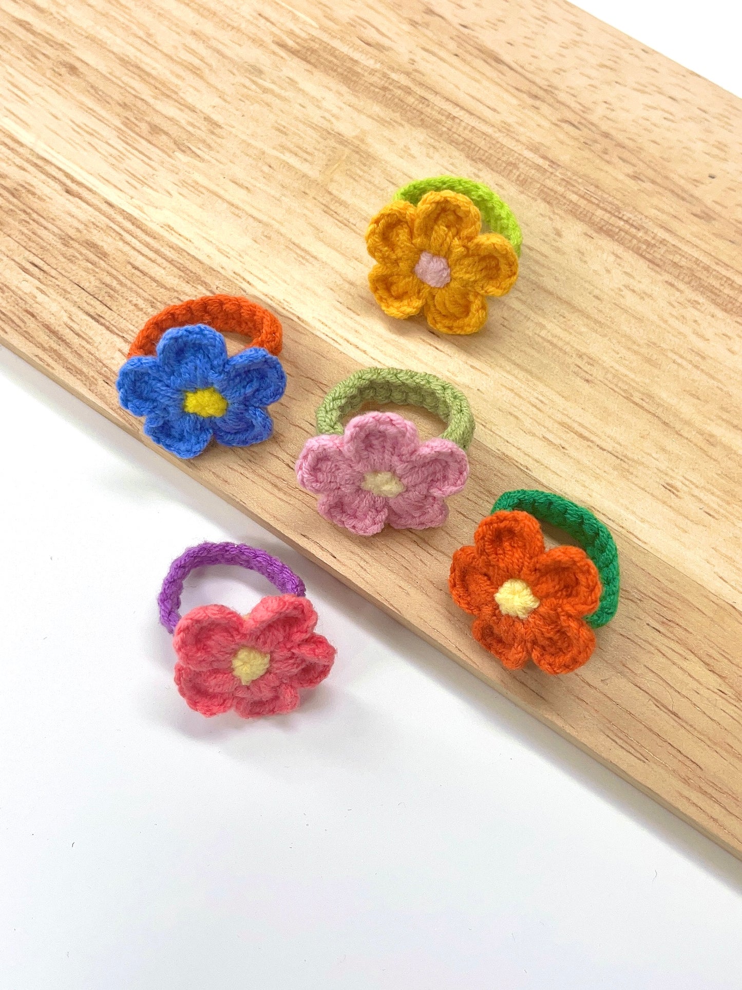 Crochet Flower Ring