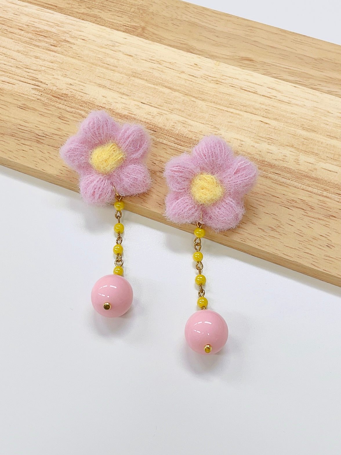 Flower Dangle Earrings