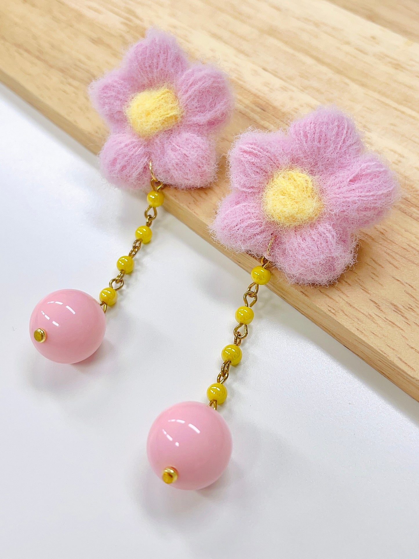 Flower Dangle Earrings