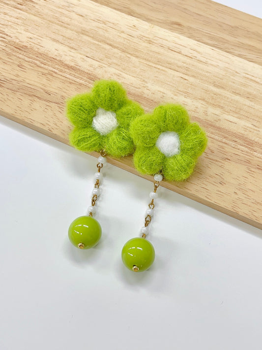 Flower Dangle Earrings