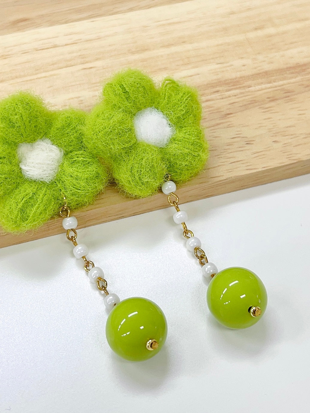 Flower Dangle Earrings