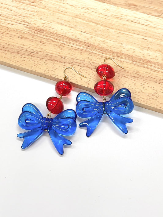 Bowknot Dangle Earrings