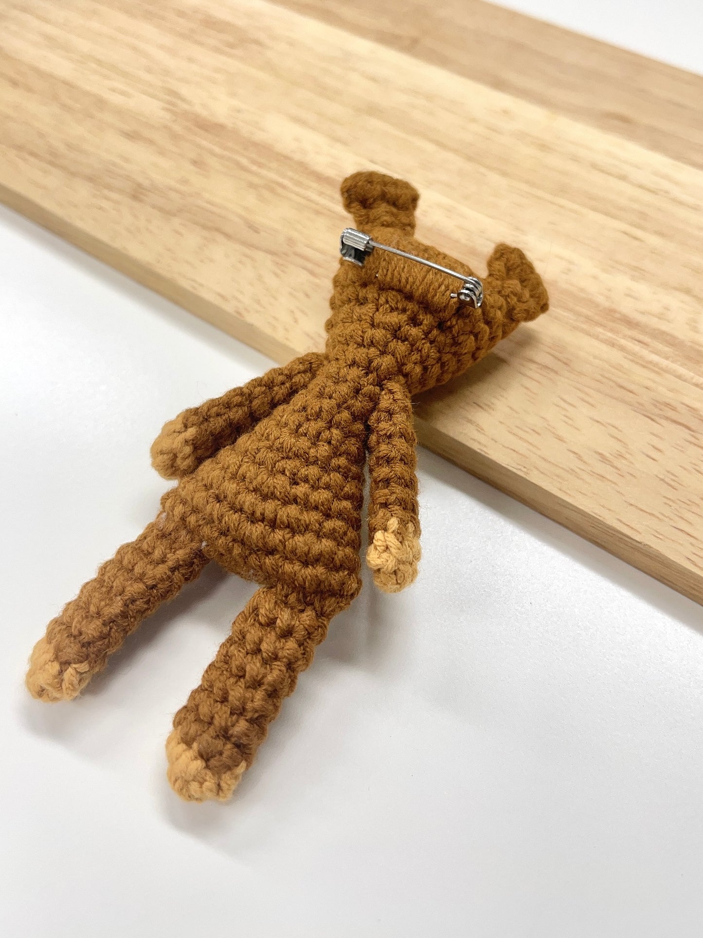 Handmade Bear Brooch