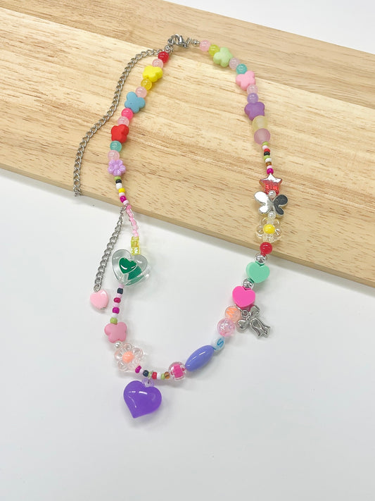 Color Fairies Beaded Necklace