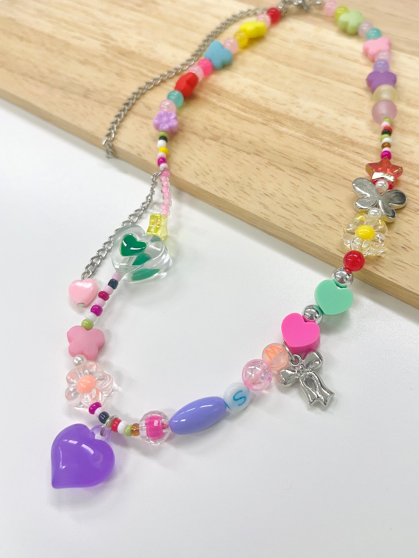 Color Fairies Beaded Necklace