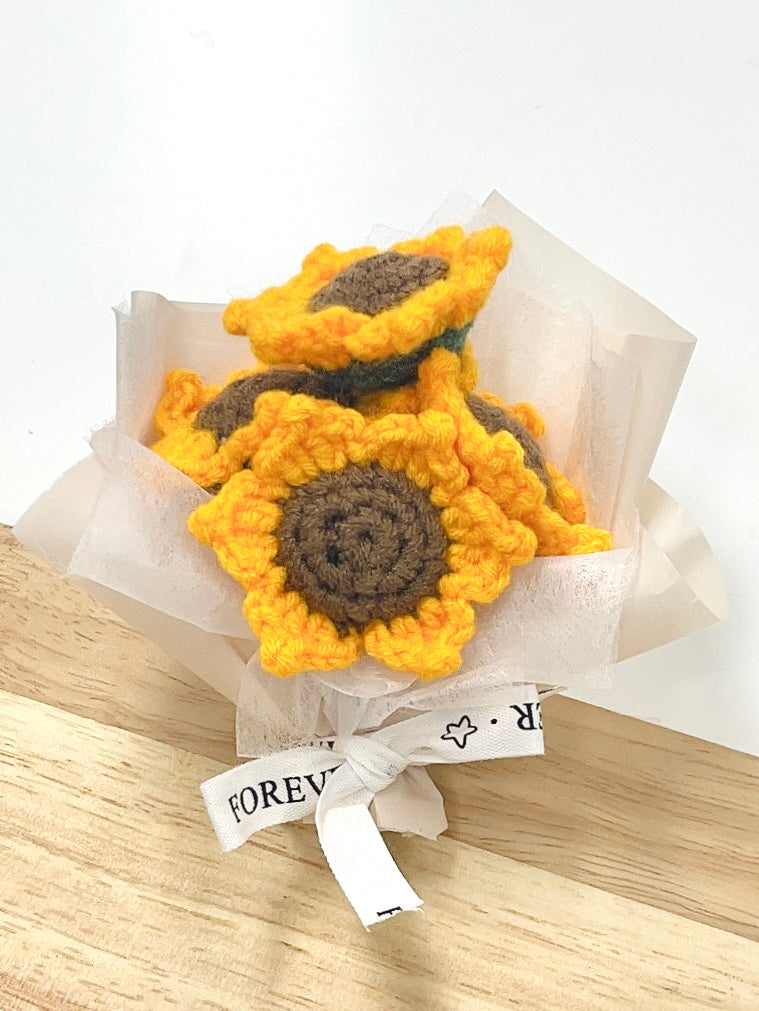 Sunflowers Bouquet Air Freshener Clip