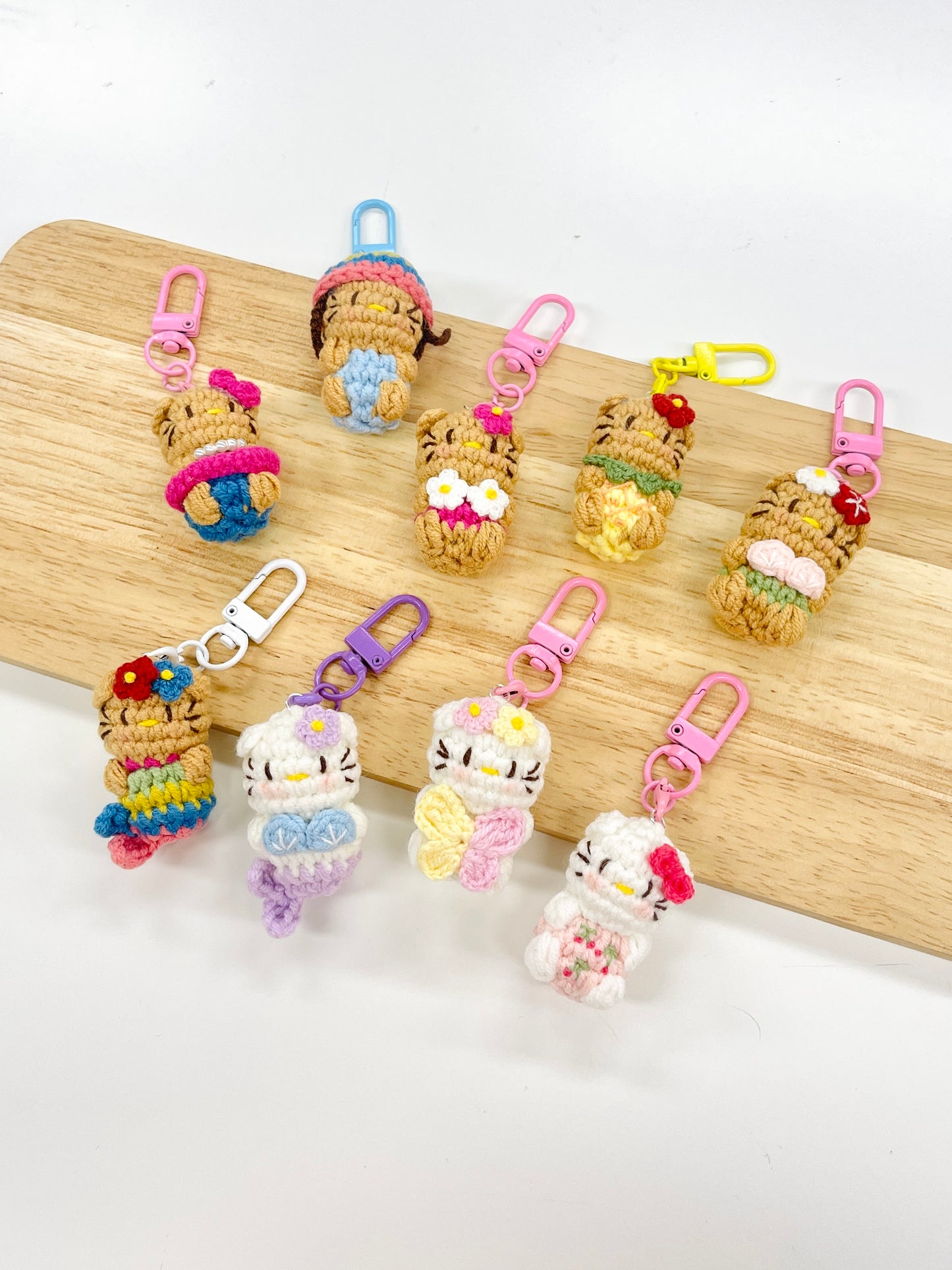 Mini Gummy Hello Kitty Keychain