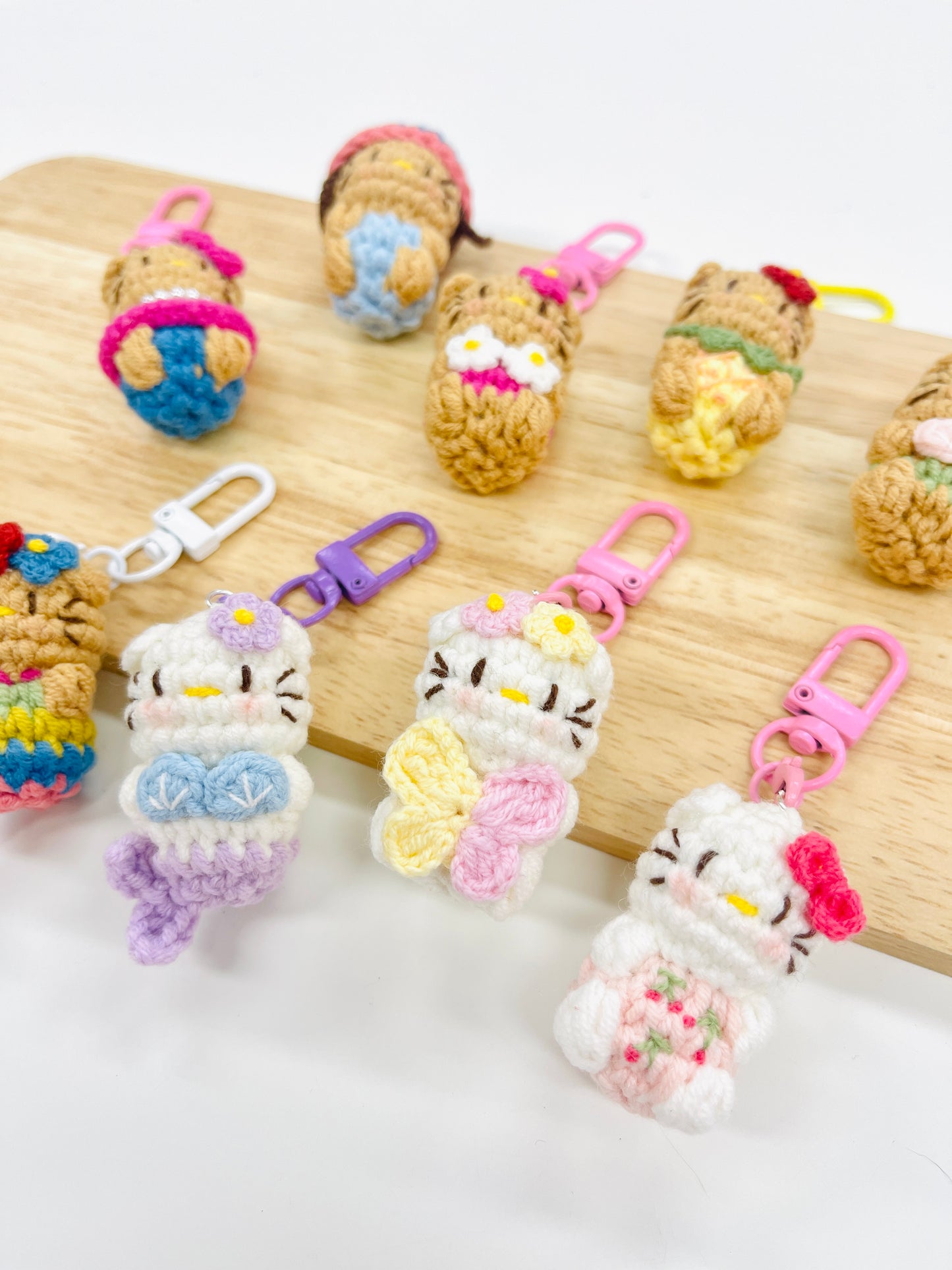 Mini Gummy Hello Kitty Keychain