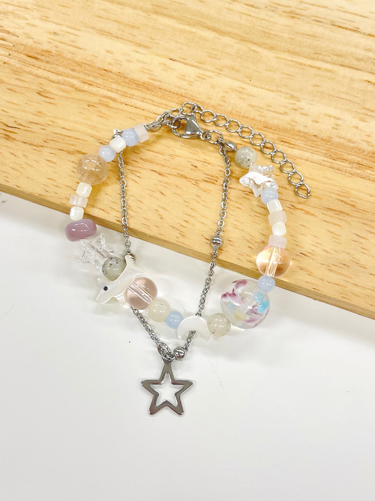 Puppy Love Layered Beaded Bracelet