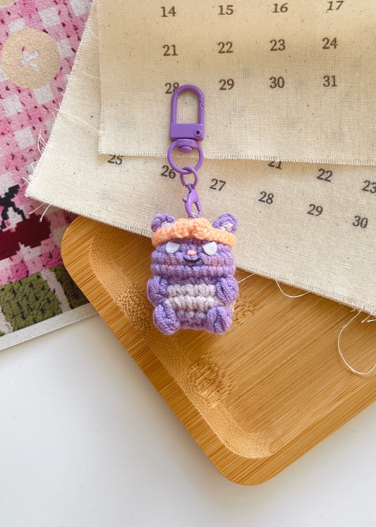 Pit a Pat Crochet Mini Baku Gummy Keychain