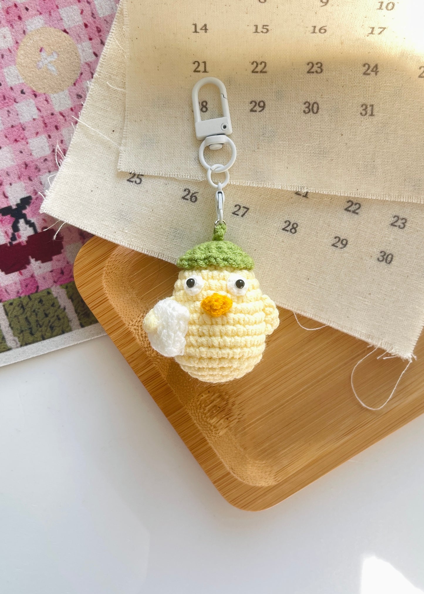 Pit a Pat Crochet Mini Ōtori-Sama Gummy Keychain