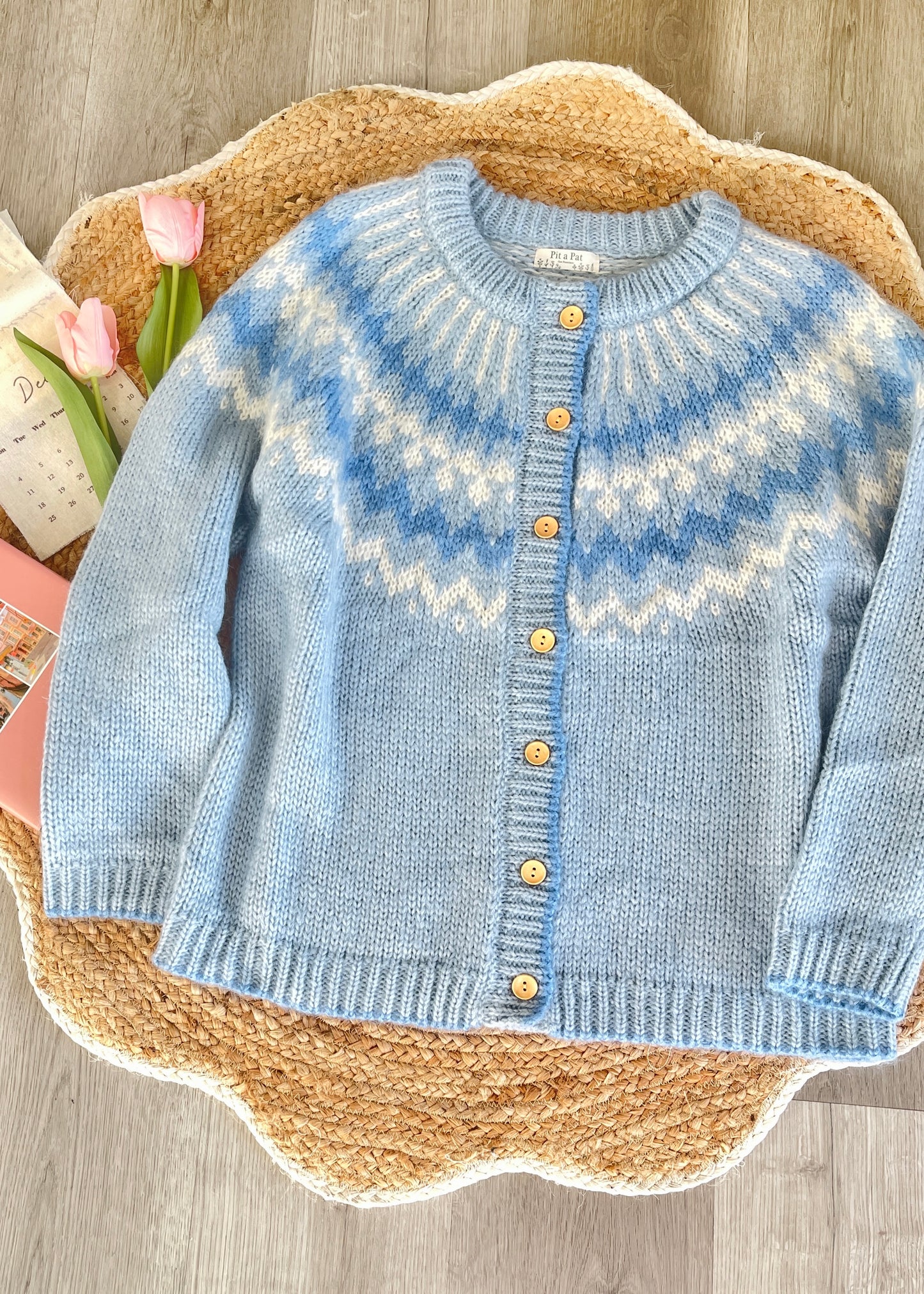 First Snow Knit Oversized Cardigan