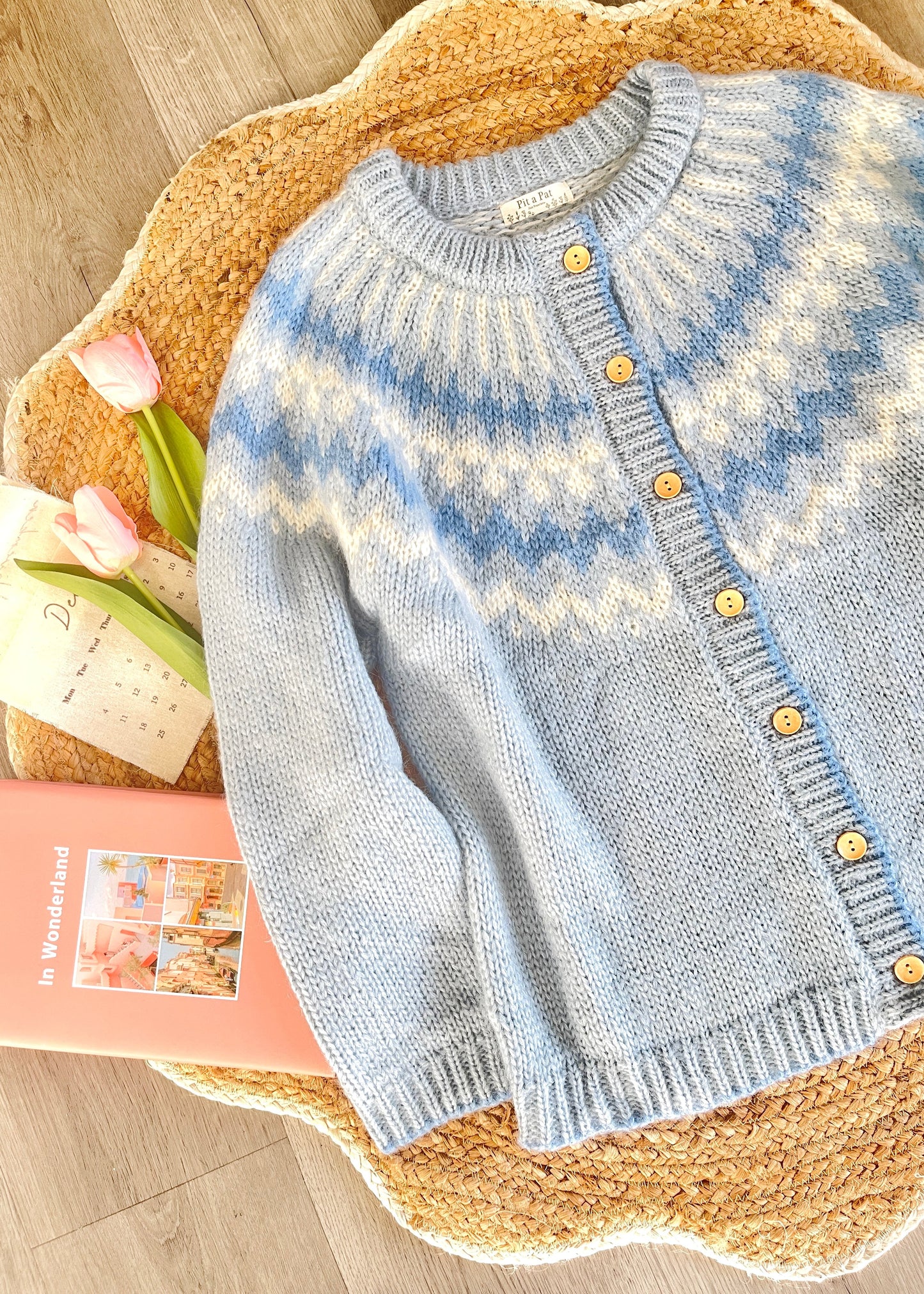 First Snow Knit Oversized Cardigan