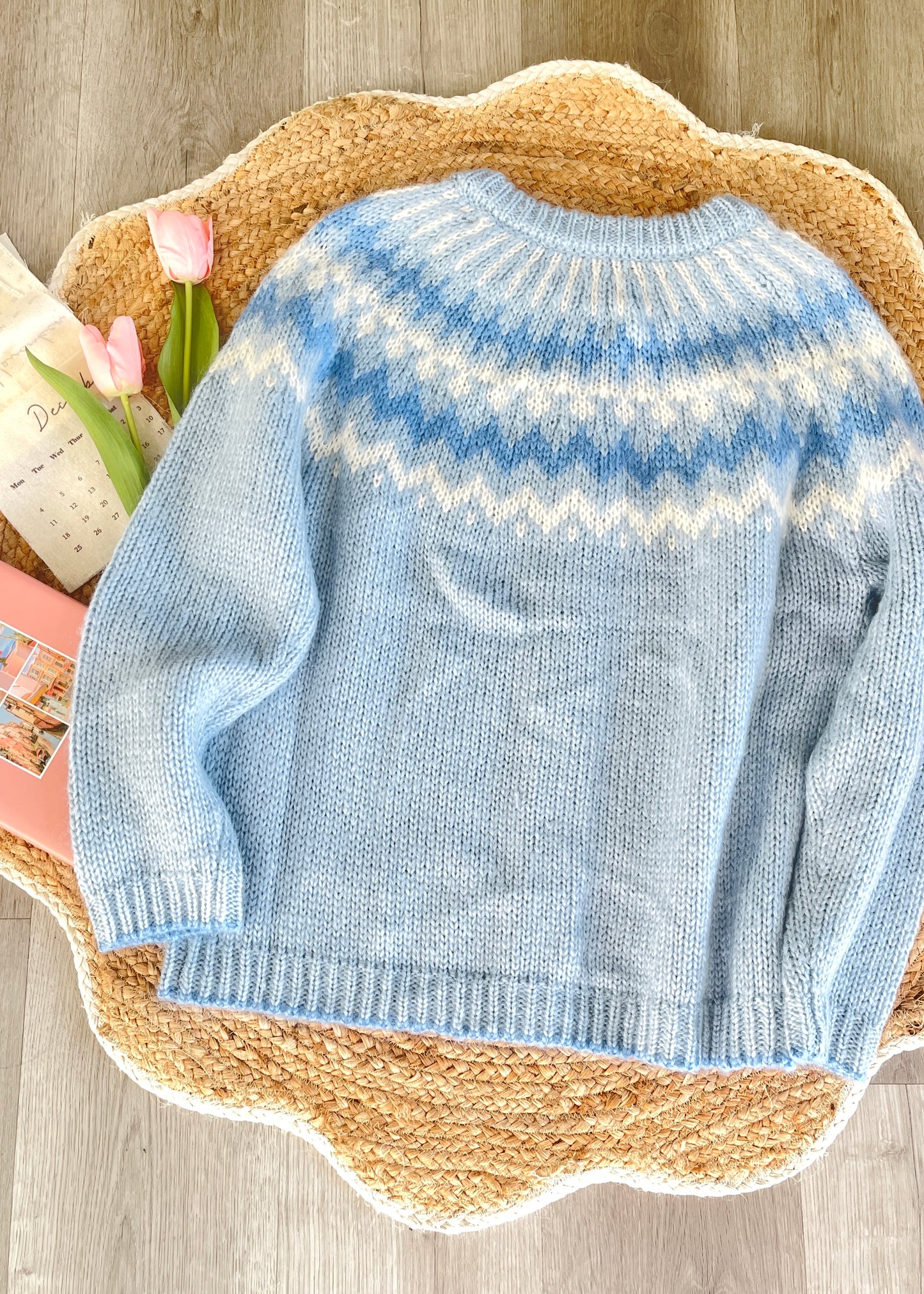 First Snow Knit Oversized Cardigan