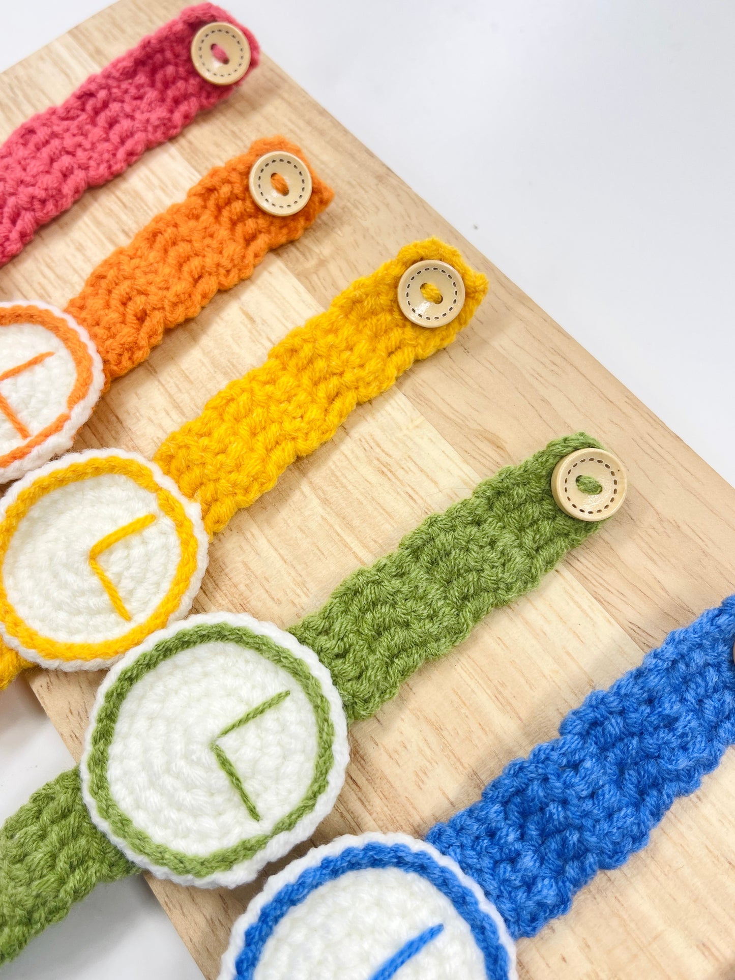 Serious Colorful Crochet Watch