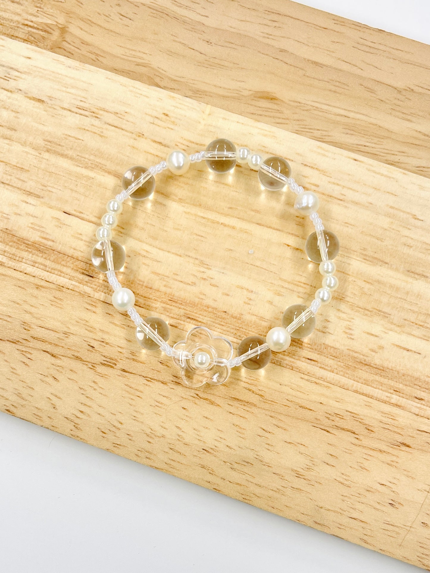 Pure Heart Beaded Bracelet