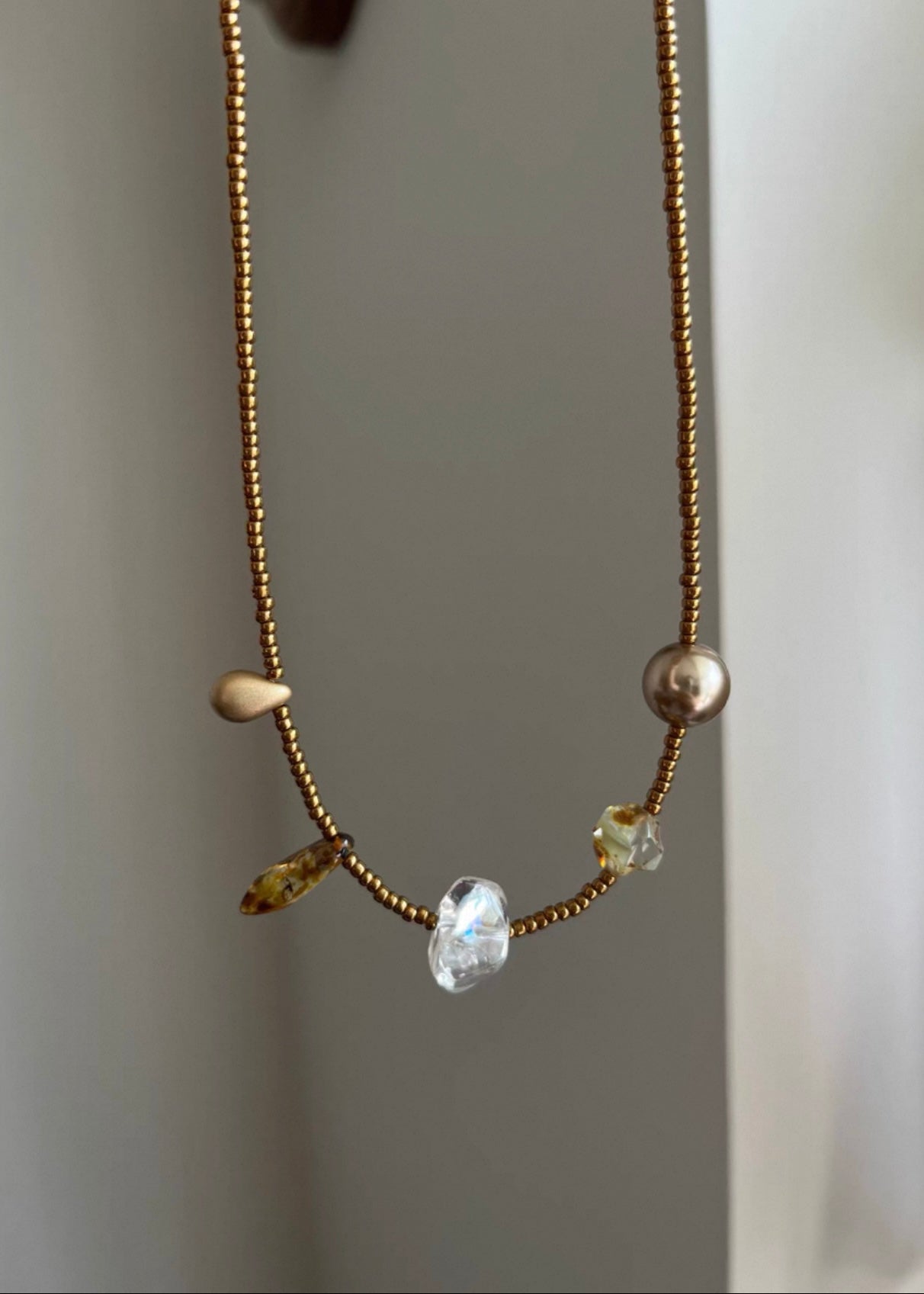 Multiple Gem Necklace