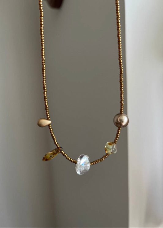 Multiple Gem Necklace
