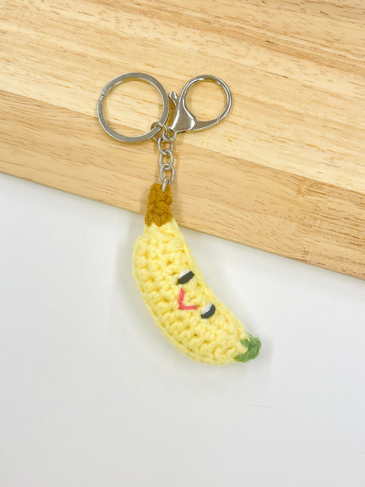 Handmade Banana Keychain