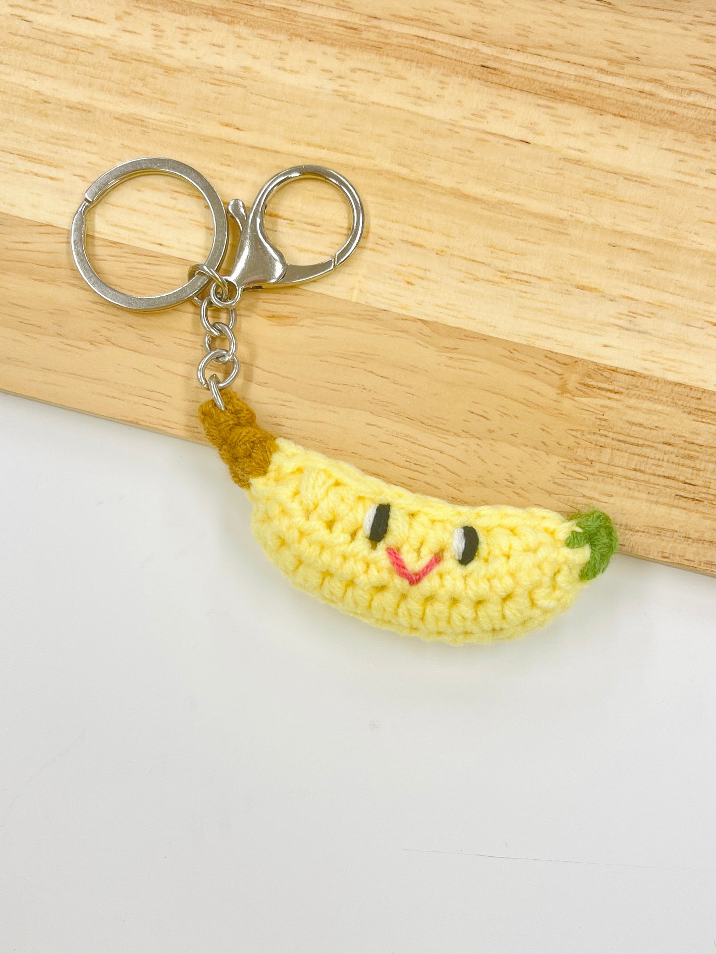 Handmade Banana Keychain