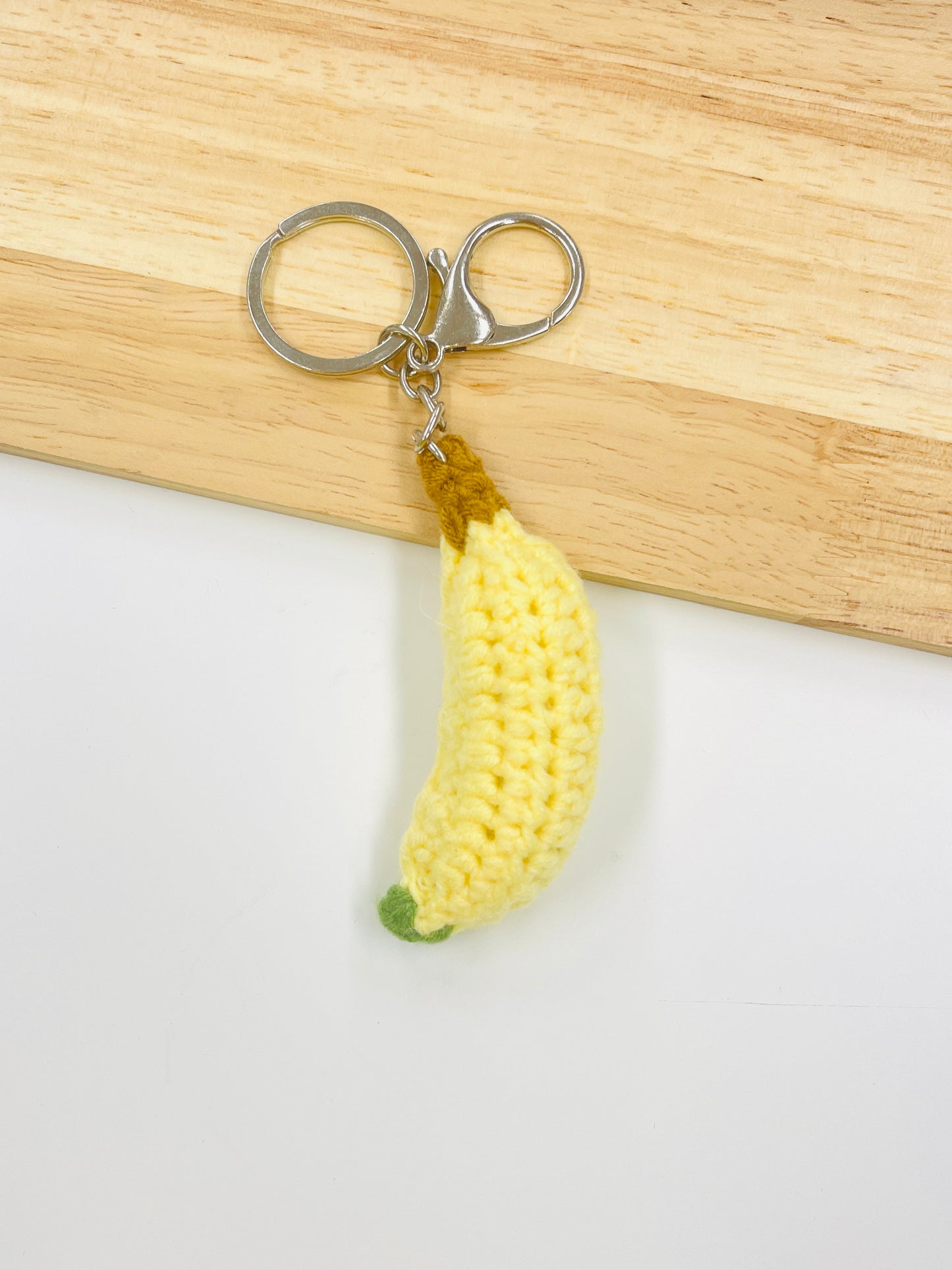 Handmade Banana Keychain