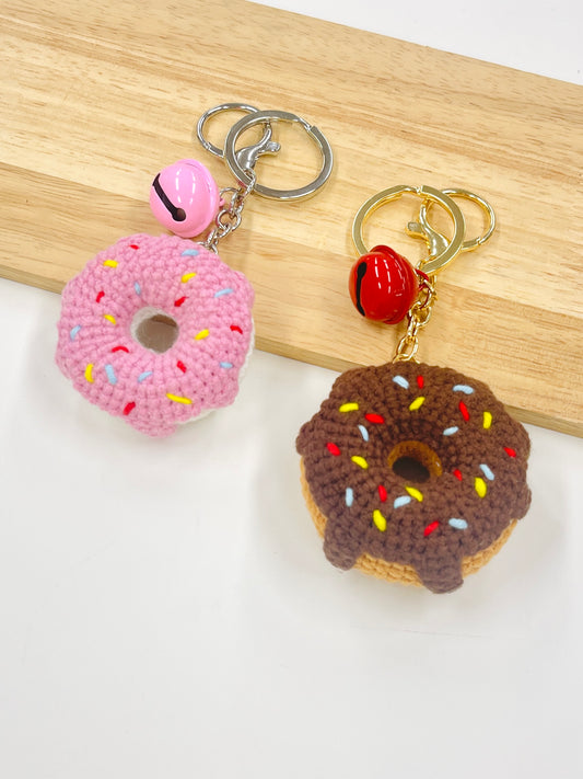 Handmade Donut Keychain