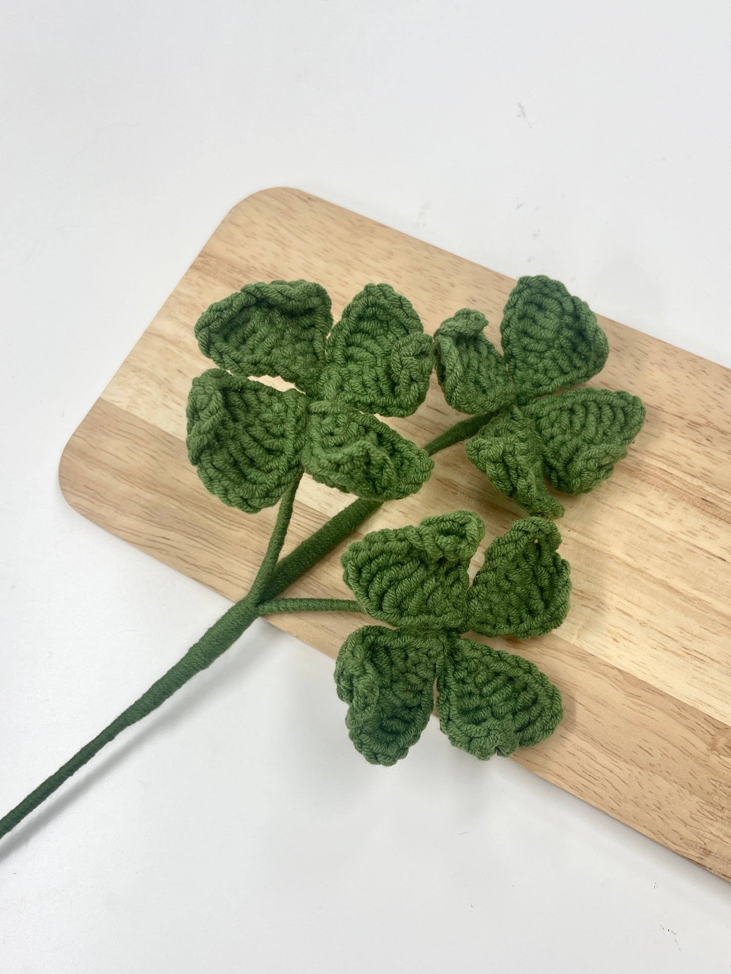 Crochet Lucky Clover