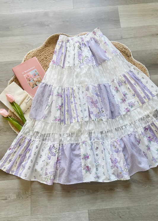 Women’s Patchwork Maxi Skirt