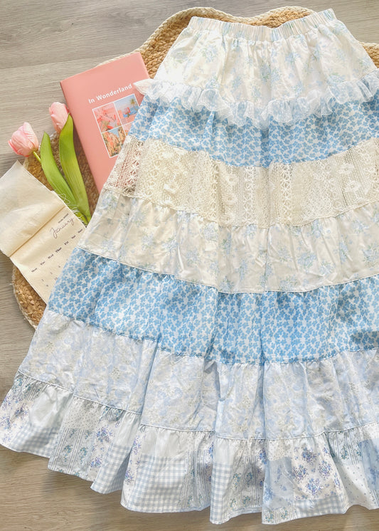 Women’s Patchwork Maxi Skirt