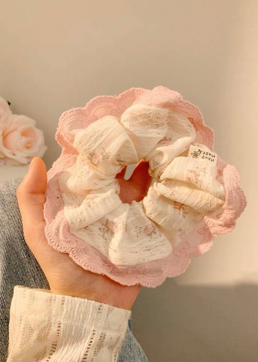 Floral Hair Scrunchie