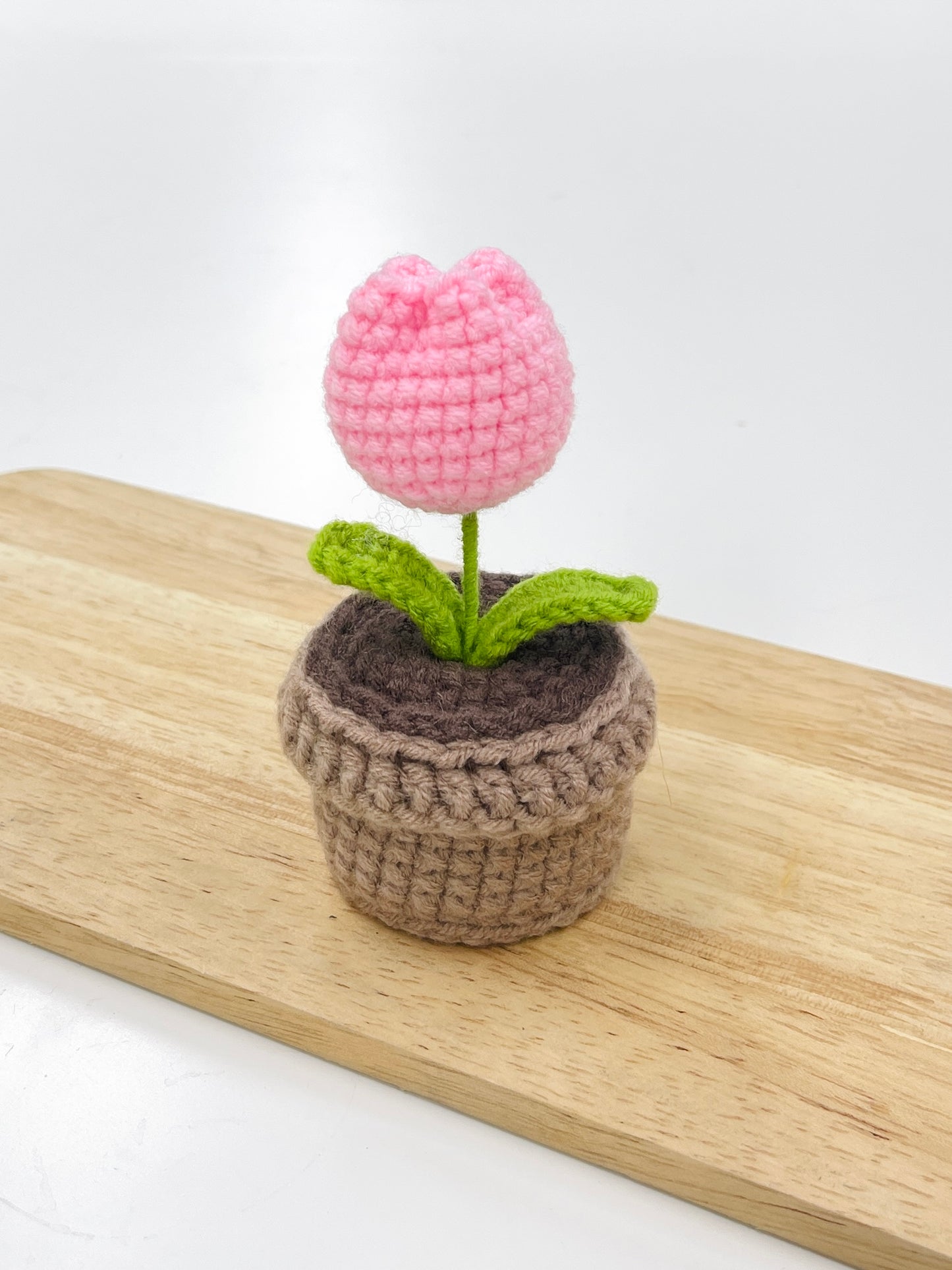 Crochet Tulip Plant