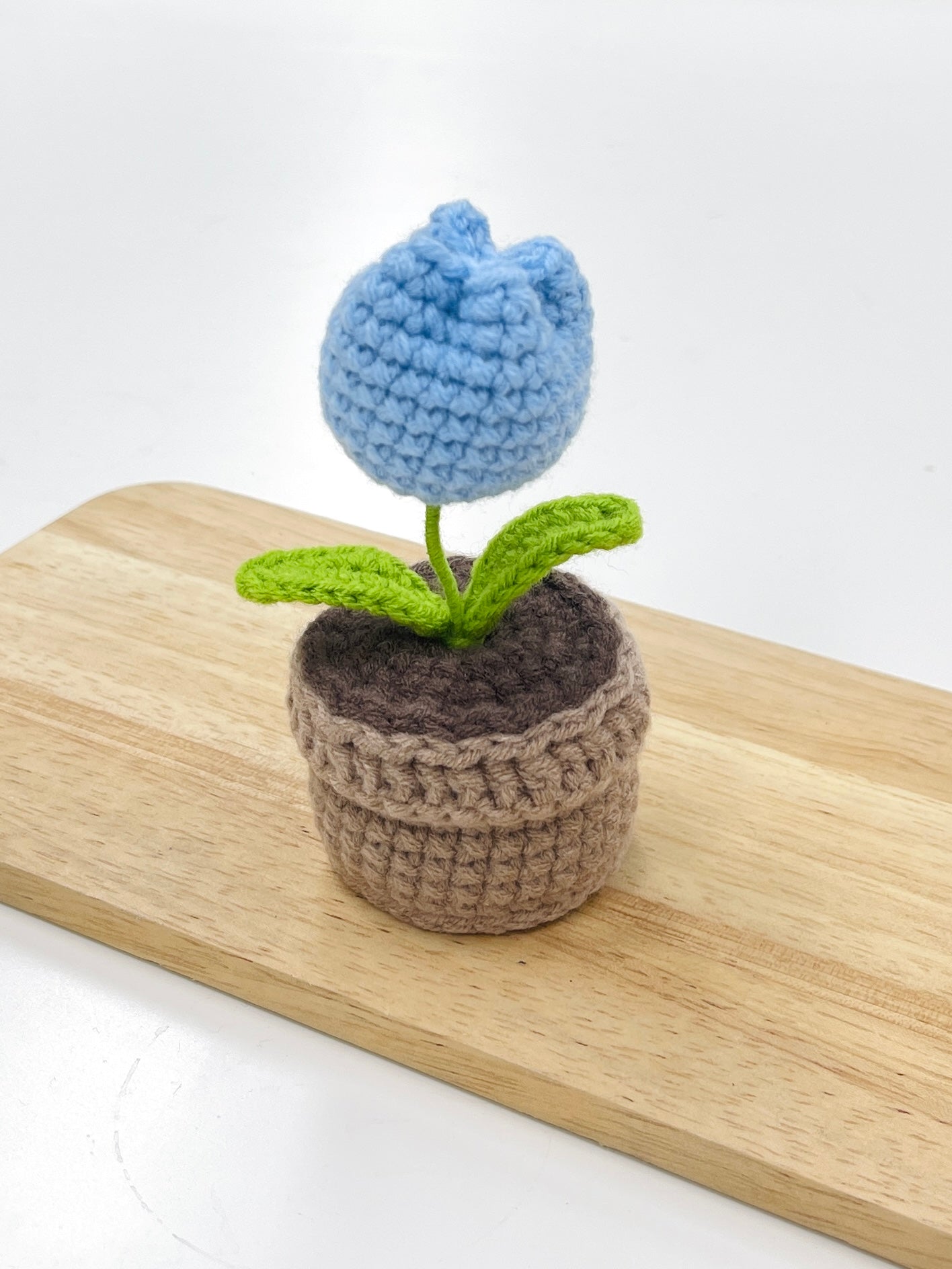 Crochet Tulip Plant