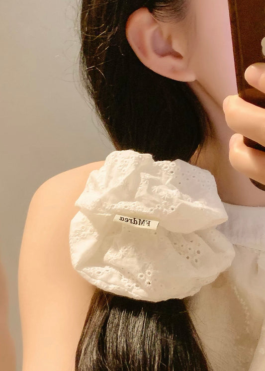 Pit a Pat Floral Hair Scrunchie