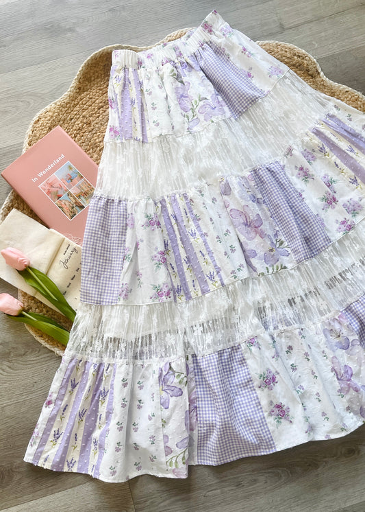 Women’s Patchwork Maxi Skirt