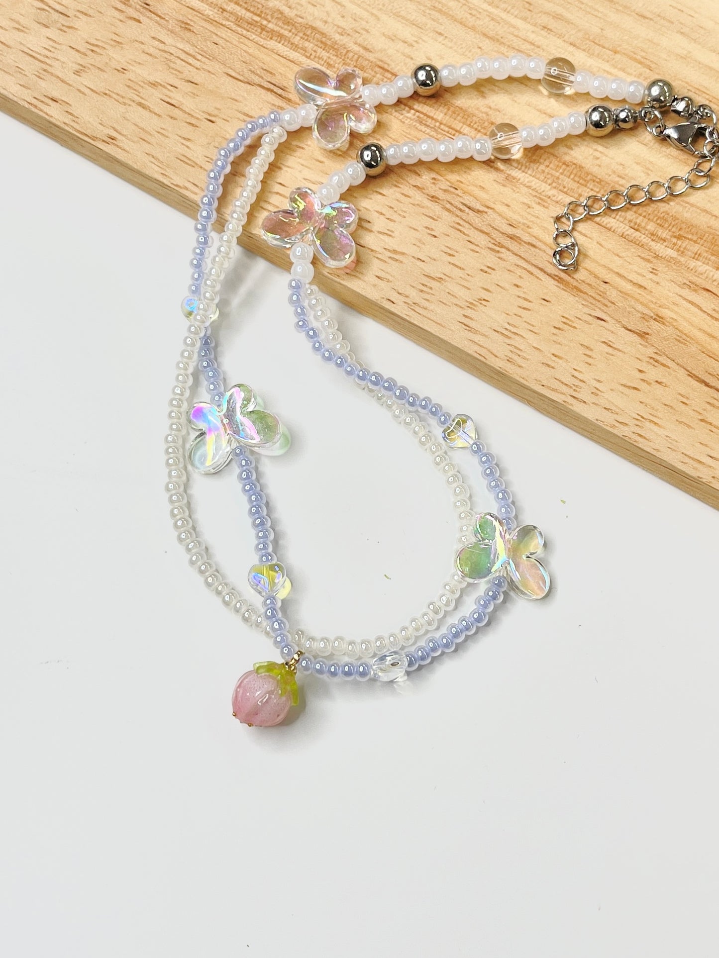 Secret Garden Layered Beaded Necklace