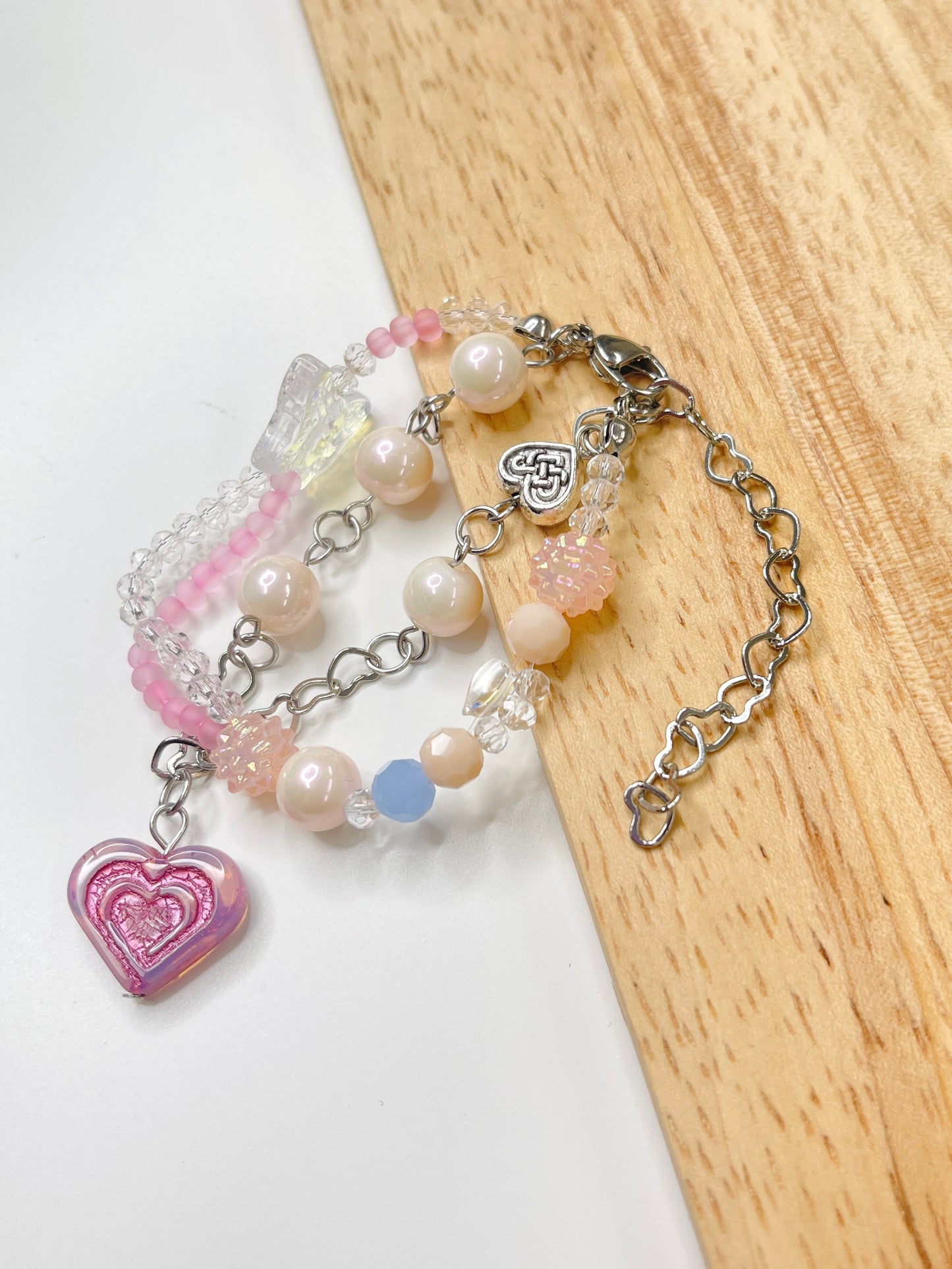 Secret Love Layered Beaded Bracelet