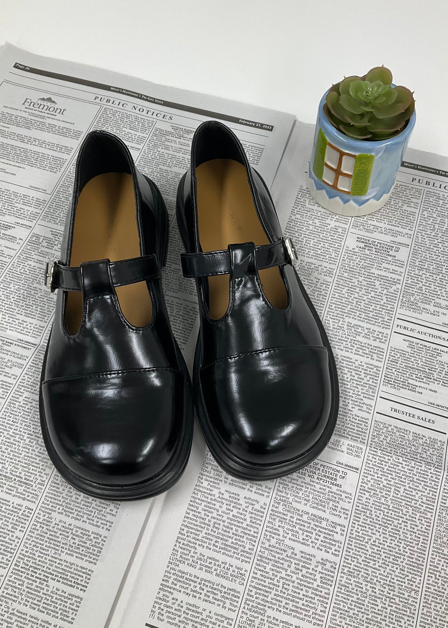 Pit a Pat Vintage Smooth Mary Jane