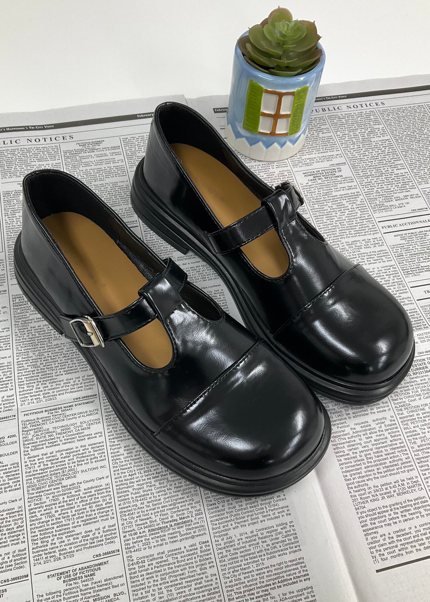 Pit a Pat Vintage Smooth Mary Jane